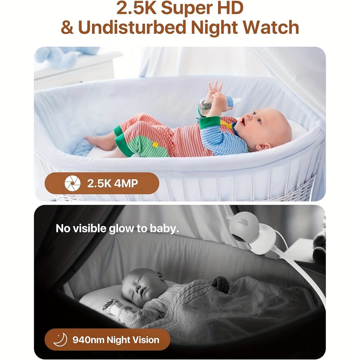 AI Security Camera for Baby Monitor