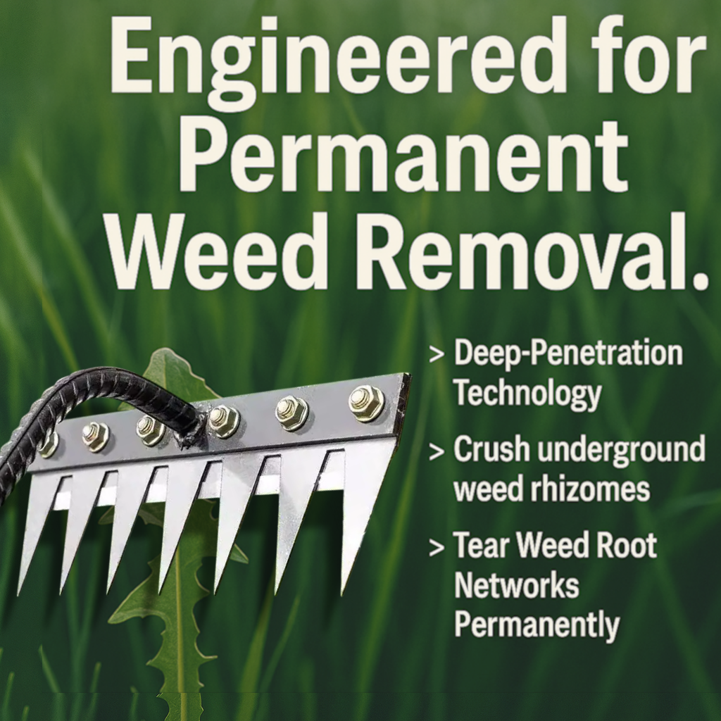 IronRake® 2.0 | Only $29.95 | Upgraded Iron Weeding Rake