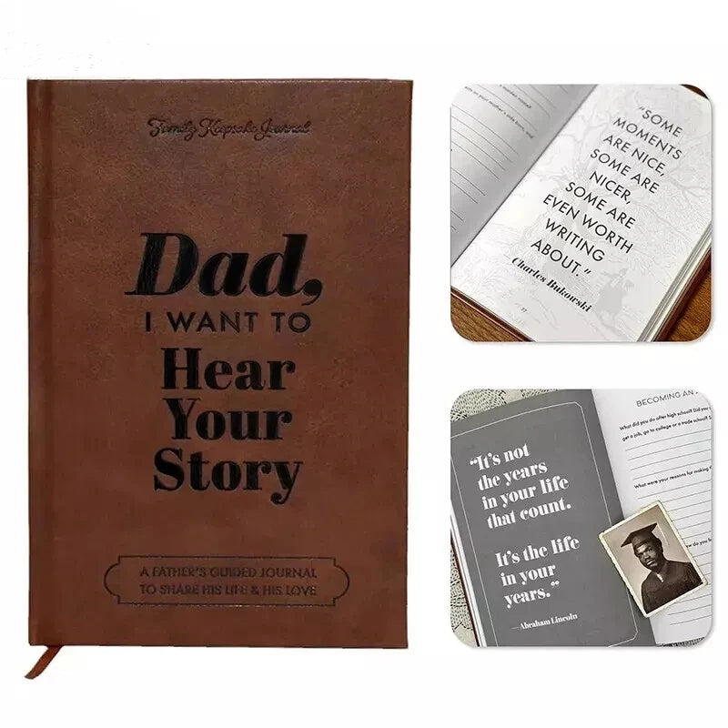 Guided Legacy Journal: Dad, Mom, I Want to Hear Your Story