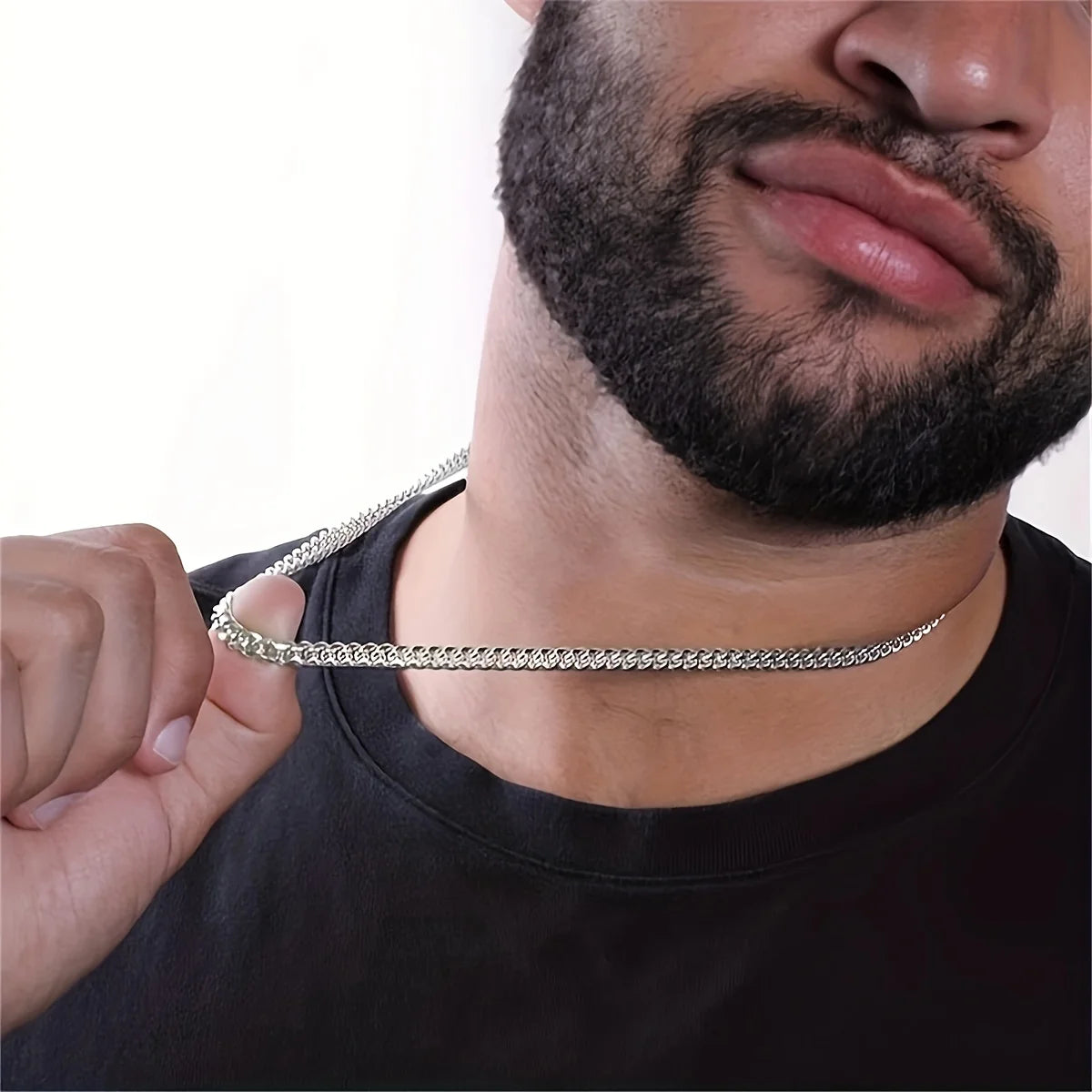 To My Son Cuban Link Chain