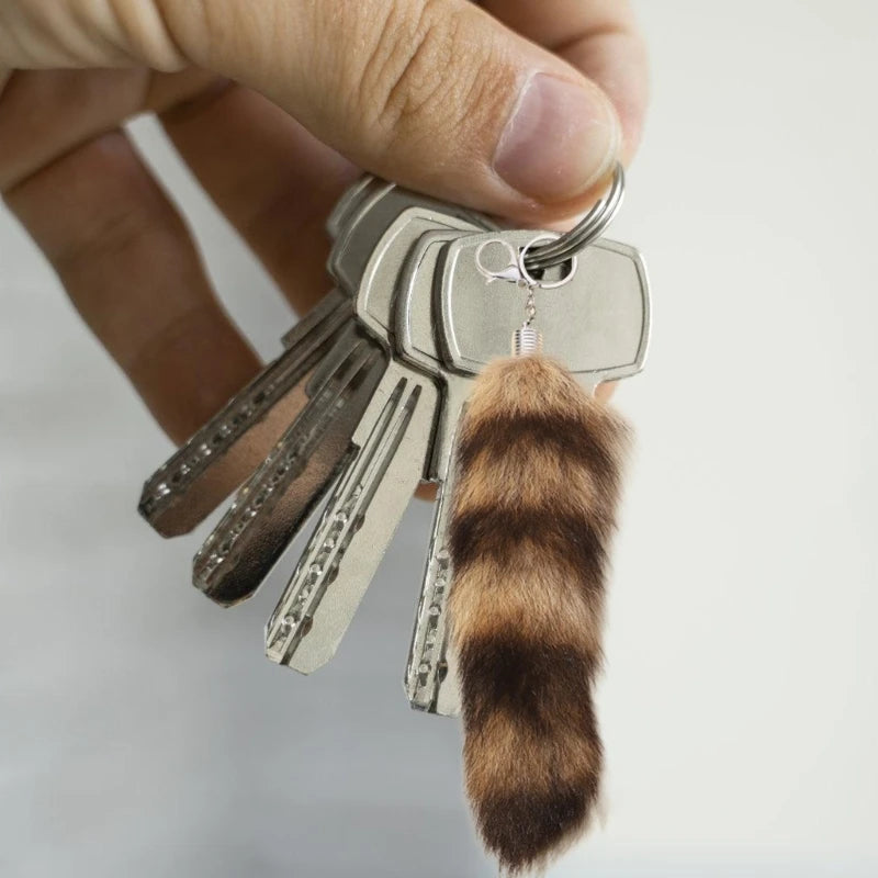 ChatGgpt Raccoon Keychain
