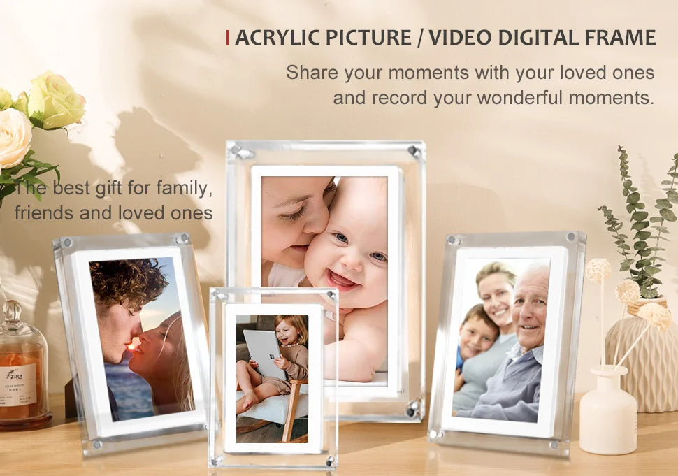 Personalized Digital Photo Video Frame-Infinity Frame