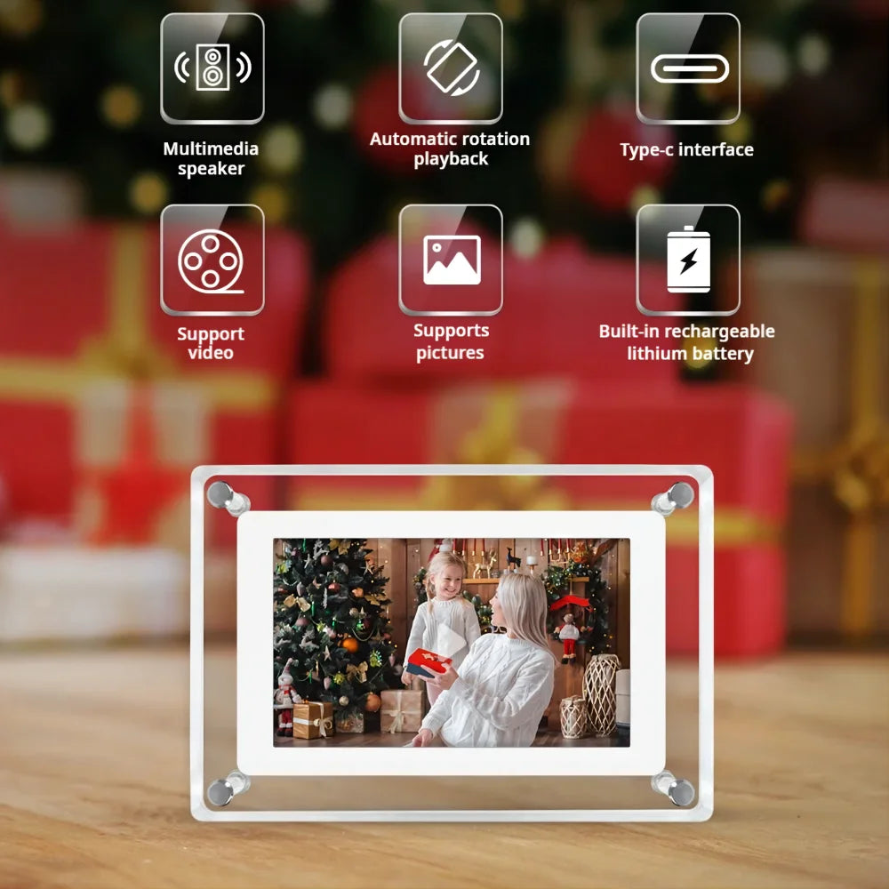Personalized Digital Photo Video Frame-Infinity Frame