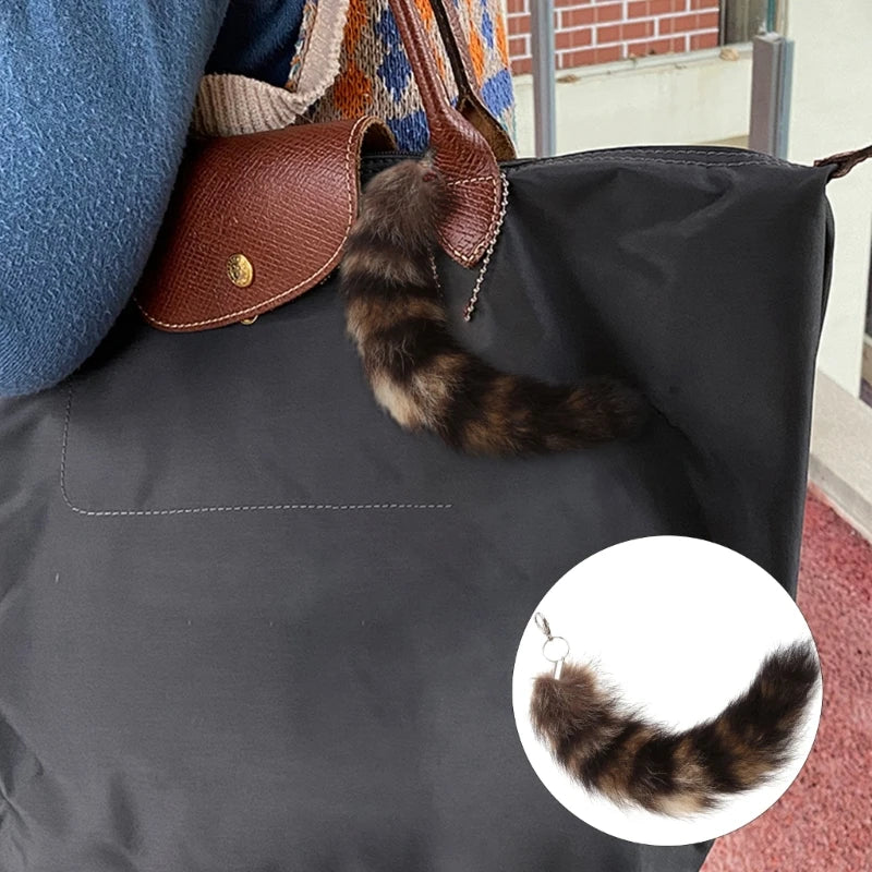 ChatGgpt Raccoon Keychain