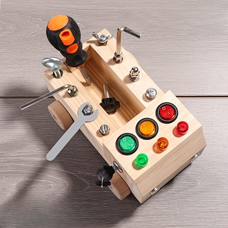 Montessori WoodyWheels™ for Tiny Engineers - Handmade