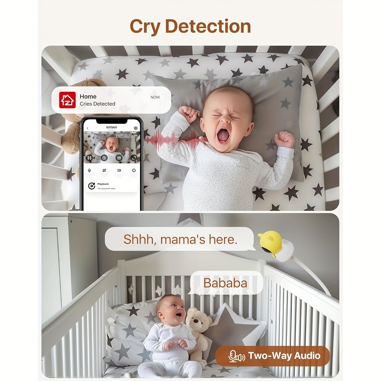AI Security Camera for Baby Monitor