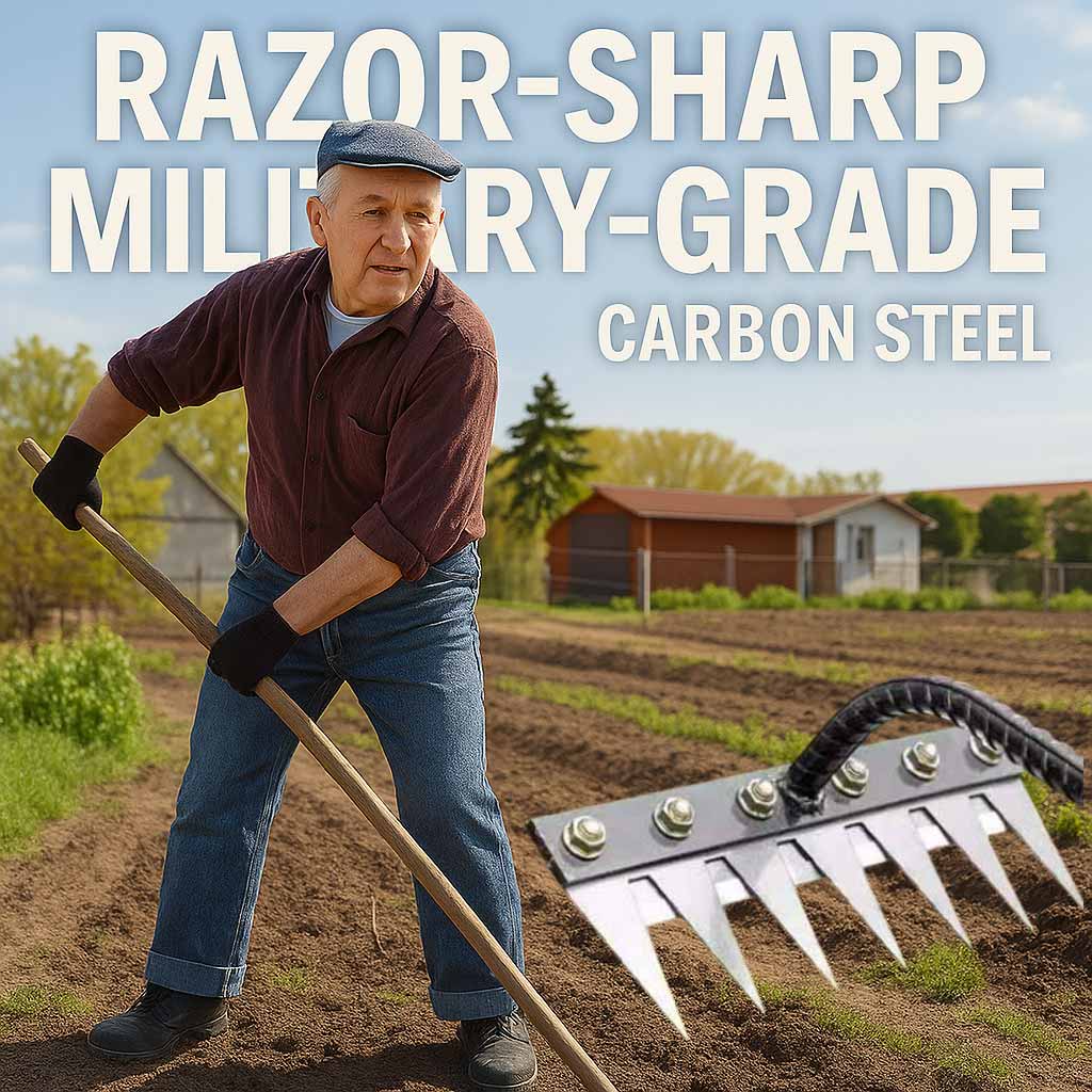 IronRake® 2.0 | Only $29.95 | Upgraded Iron Weeding Rake