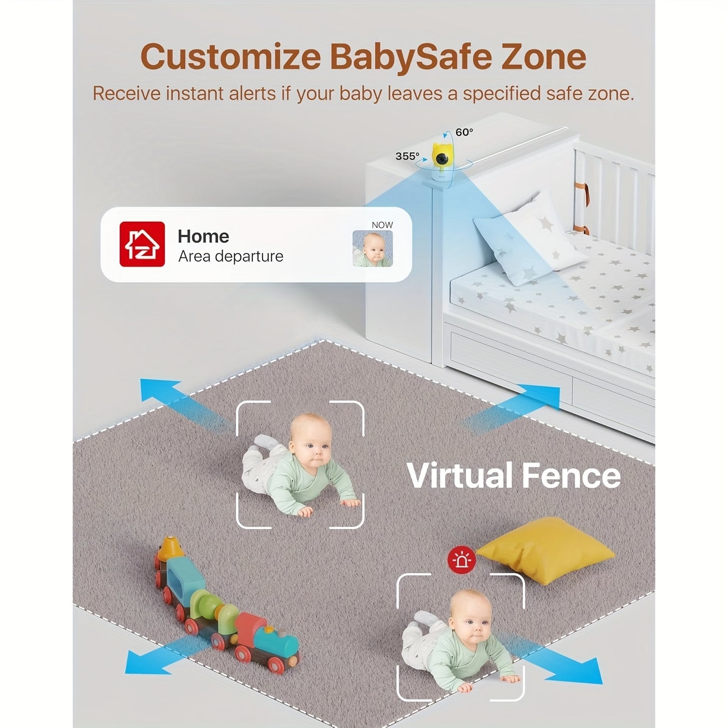 AI Security Camera for Baby Monitor