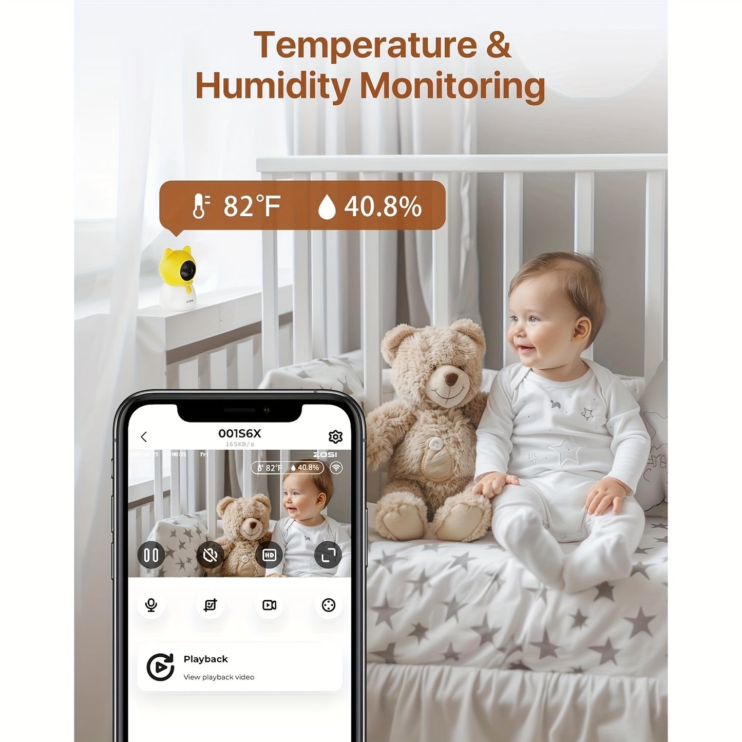 AI Security Camera for Baby Monitor