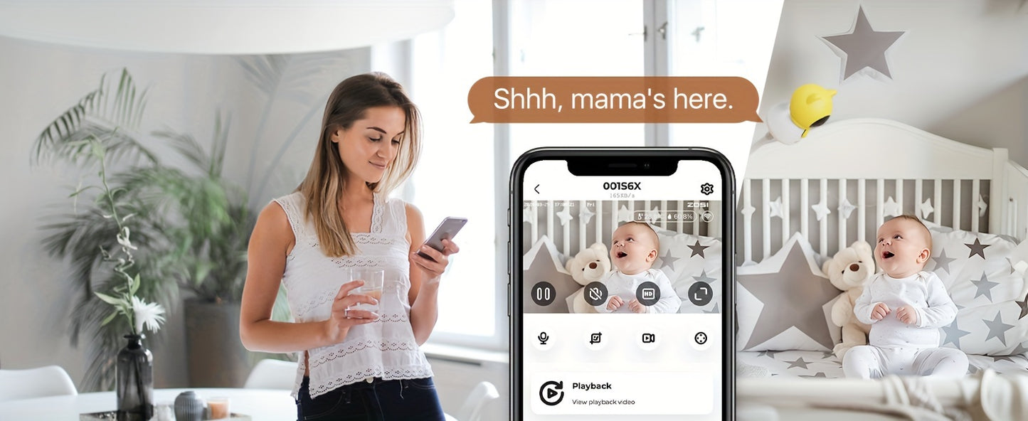 AI Security Camera for Baby Monitor