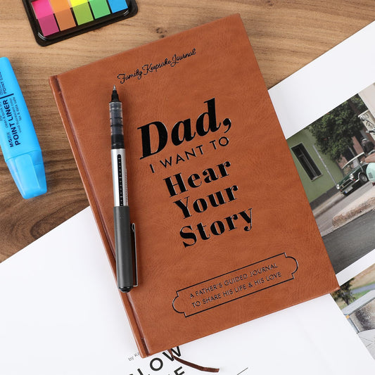 Guided Legacy Journal: Dad, Mom, I Want to Hear Your Story