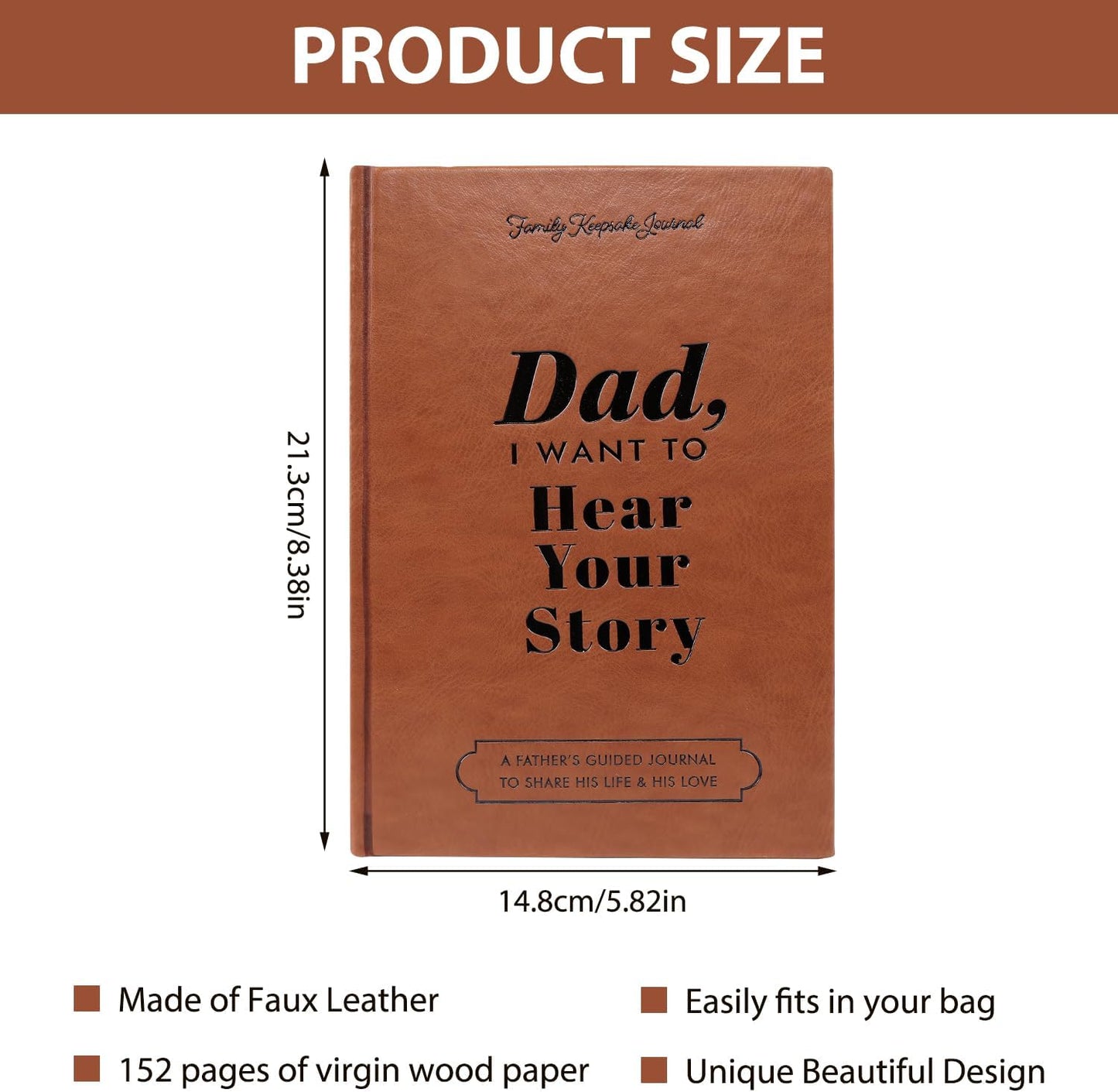 Guided Legacy Journal: Dad, Mom, I Want to Hear Your Story