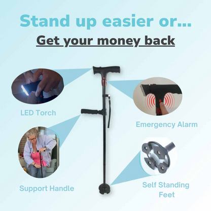 Naxir® StandSecure Orthopedic Cane