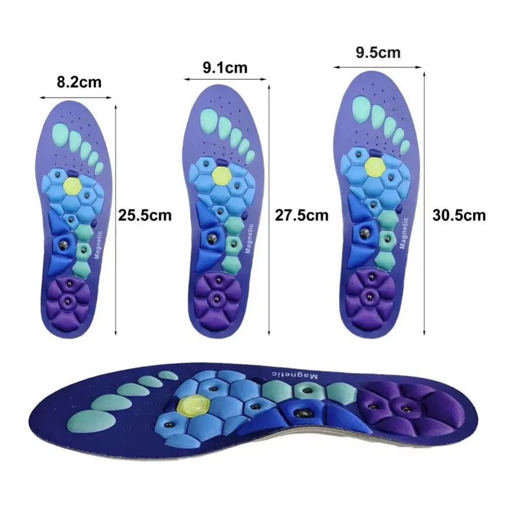 Akusoli Insoles - Magnetic Acupressure for Effective Pain Relief -Only $19.95!