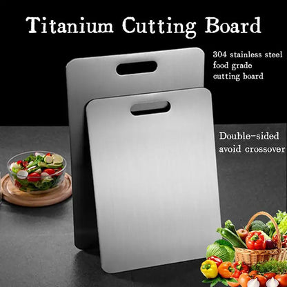 Titanware™ 100% Pure Titanium Cutting Board - Only 19.95