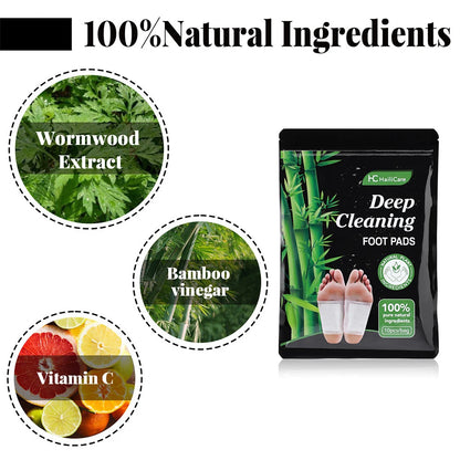 Bandoo Deep Cleansing Foot Pads - 50% OFF Today Only! Natural Detox
