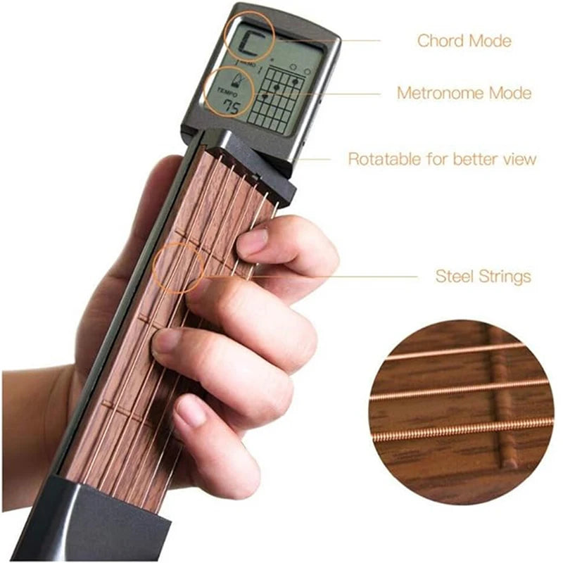 Venator™ Portable Guitar Chord Trainer - Only $34.95