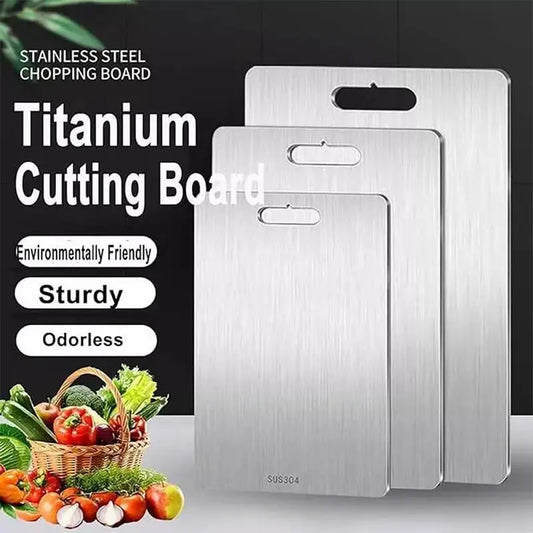 Titanware™ 100% Pure Titanium Cutting Board - Only 19.95