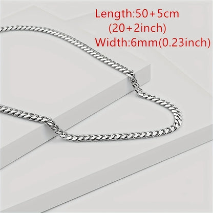To My Son Cuban Link Chain