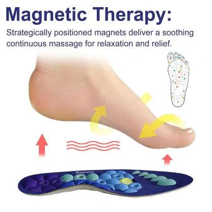 Akusoli Insoles - Magnetic Acupressure for Effective Pain Relief -Only $19.95!