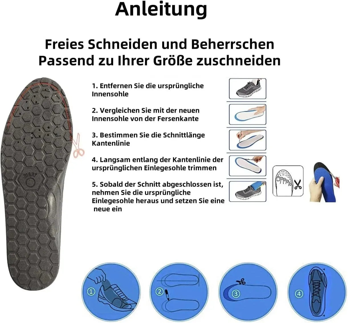 Akusoli Insoles - Magnetic Acupressure for Effective Pain Relief -Only $19.95!