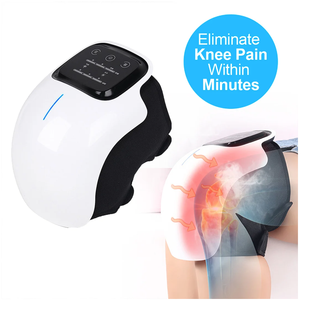 Kneemedy™ Medical Grade 3-in-1 Knee Massager