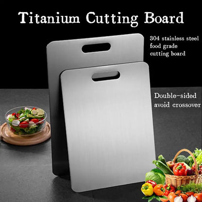 Titanware™ 100% Pure Titanium Cutting Board - Only 19.95