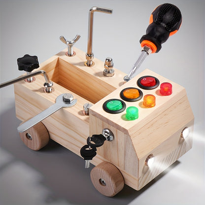 Montessori WoodyWheels™  for Tiny Engineers - Handmade