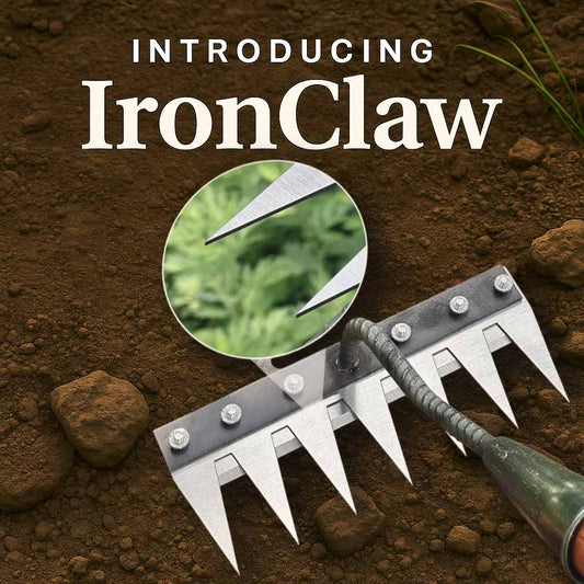 IronRake® 2.0 | Only $29.95 | Upgraded Iron Weeding Rake